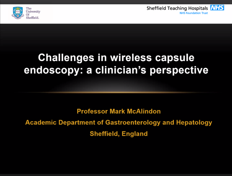 Challenges in wireless capsule endoscopy: the clinician’s perspective with Mark McAlindon